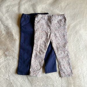 H&M set of 2 toddler pants